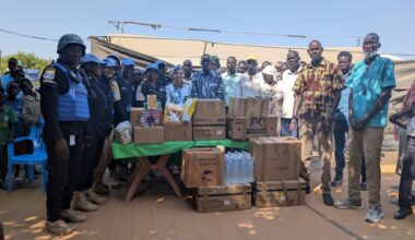 Ghana police deliver medical aid to South Sudan hospital 