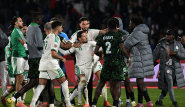 Algérie-Nigeria : une enquête ouverte par la CAF après les incidents qui ont émaillé la fin du quart de finale de la CAN