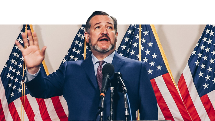Republican Senator Ted Cruz
