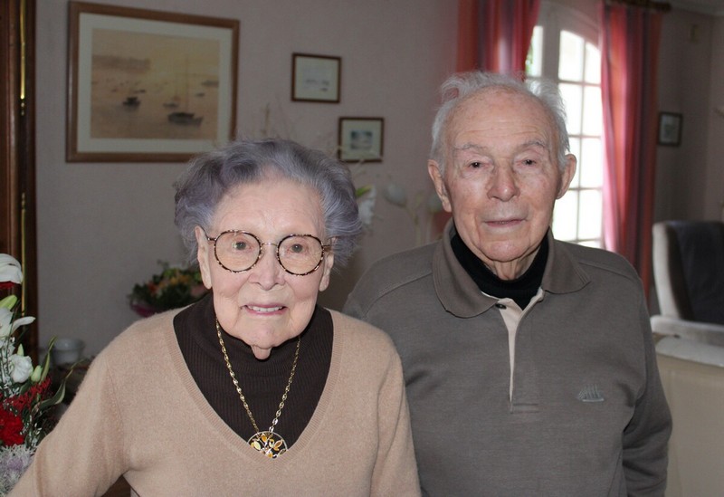 Orne : Théophile et Antoinette fêtent leurs noces de platine