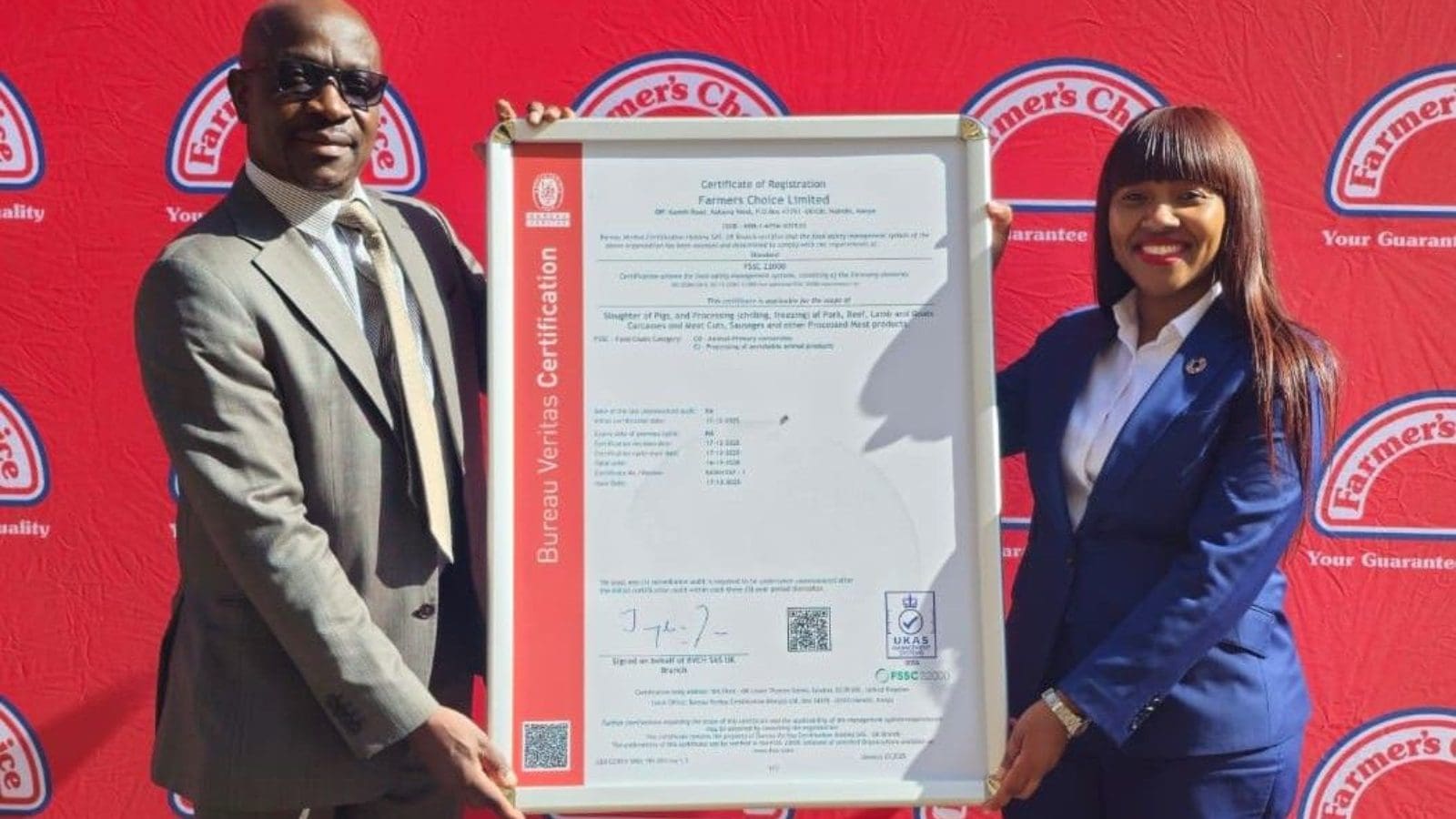 Kenya's Farmer’s Choice receives FSSC 22000 Version 6 certification | Food Business Middle East & Africa