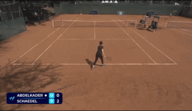 Hajar Abdelkader and the viral tennis match where one player won just three points