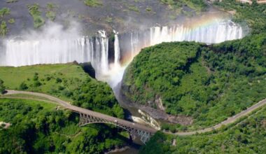 American tourist plunges to death at Victoria Falls gorge