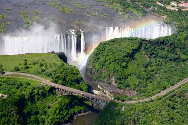 American tourist plunges to death at Victoria Falls gorge