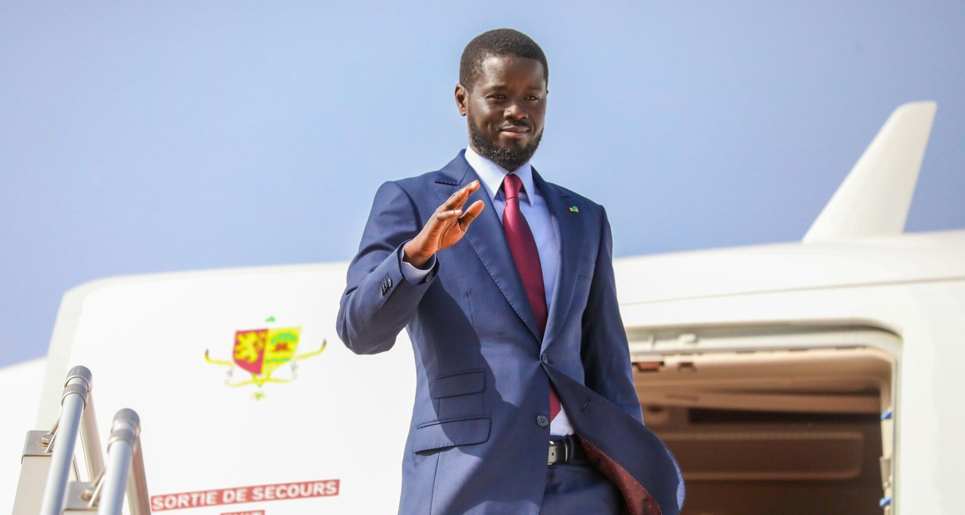 Voyage président Bassirou Diomaye Faye en avion