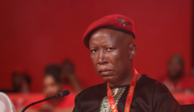 Malema blasts Trump after court appearance