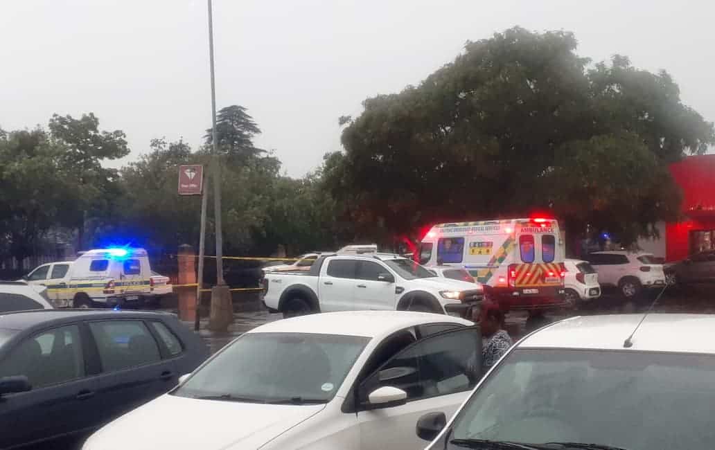 WATCH: Active crime scene at Brackenhurst shopping centre