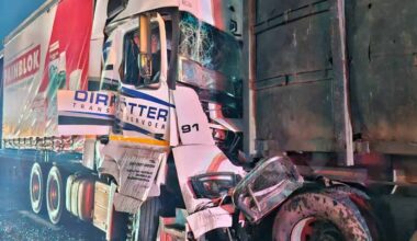 One killed in truck collision on R21 south near Atlas Road