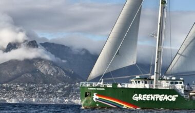 Hypocritical Life on Deck: Greenpeace’s Rainbow Warrior Sails to Cape Town