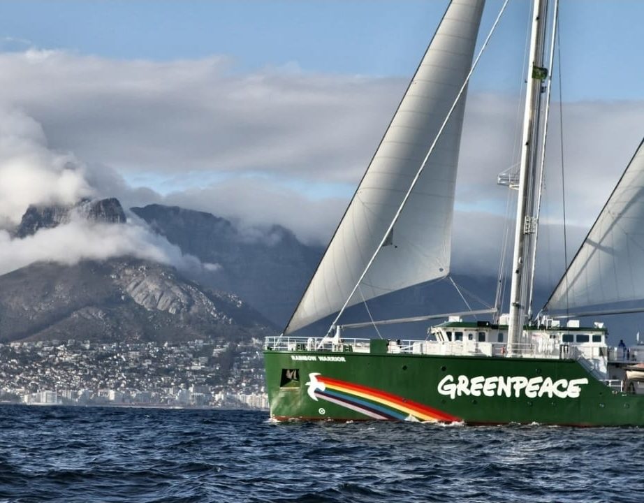 Hypocritical Life on Deck: Greenpeace’s Rainbow Warrior Sails to Cape Town