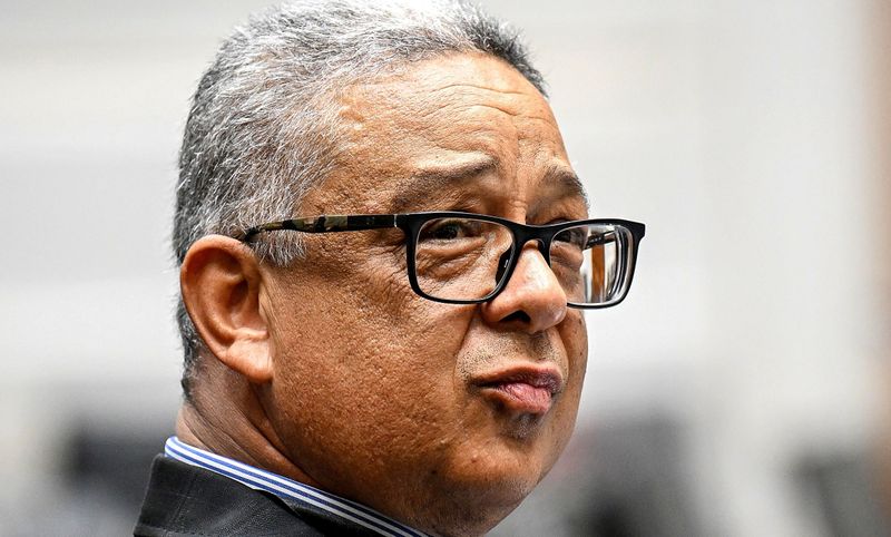 Former Independent Police Investigative Directorate head Robert McBride testifies on 20 January 2026 before Parliament’s ad hoc committee investigating allegations made by KwaZulu-Natal police commissioner Lieutenant General Nhlanhla Mkhwanazi. (Photo: Phando Jikelo / RSA Parliament)