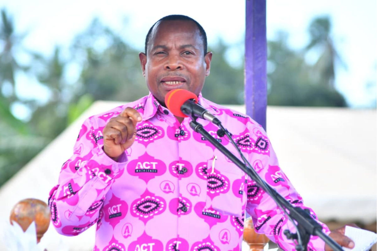 ACT Wazalendo nears decisive step toward Zanzibar unity government