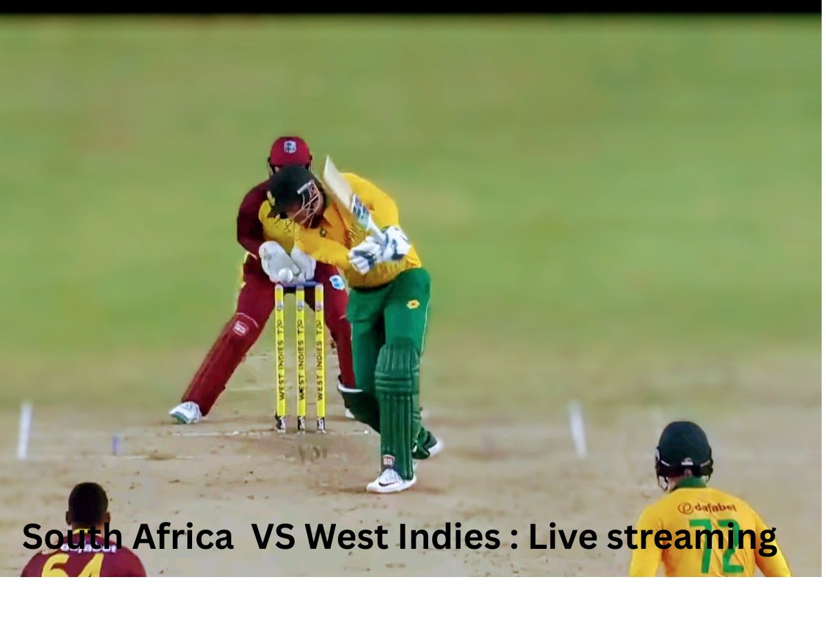 South africa vs West Indies live streaming