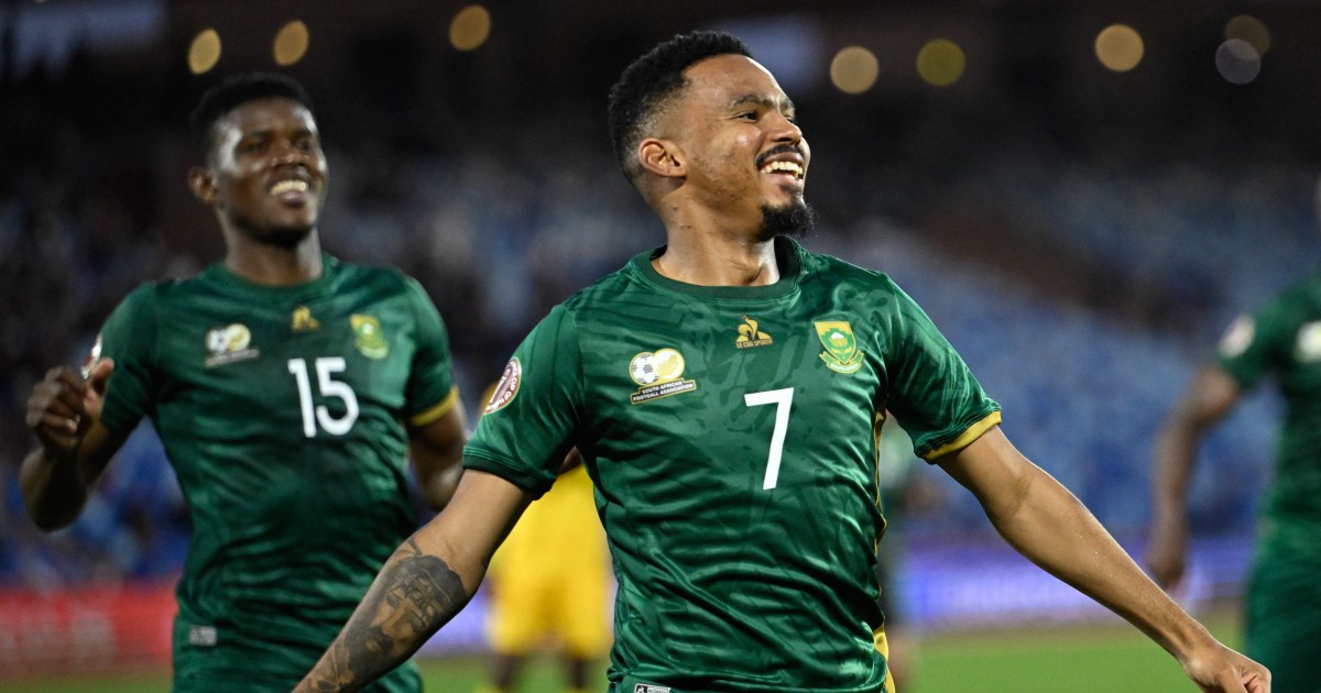 South Africa edge Zimbabwe 3-2 to book AFCON 2025 knockout place | Football News