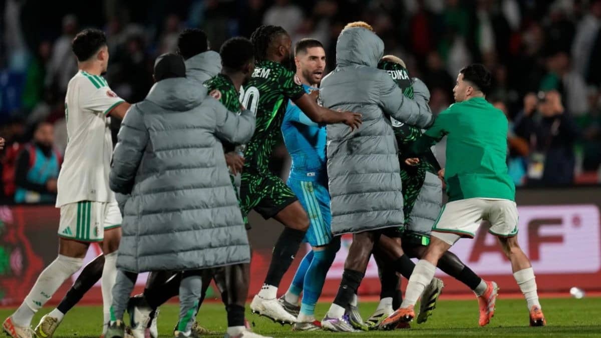 Algeria clash with Nigeria following AFCON quarterfinal match