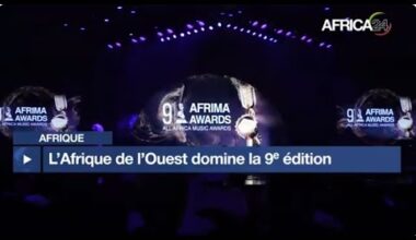 All Africa Music Awards : l’Afrique de l’Ouest domine la 9ème édition