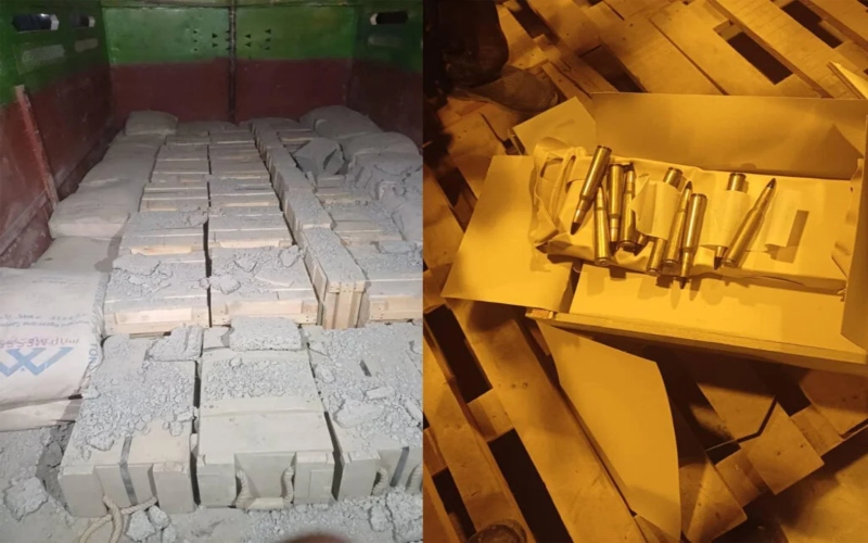 Ethiopia seizes ammunition, accuses Eritrea of supplying rebels