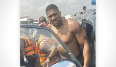 Nigeria police charge Anthony Joshua's driver with dangerous driving after fatal crash