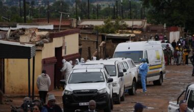 At least 9 killed, 10 wounded in shooting in South Africa, authorities say