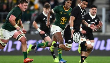 All Blacks and Springboks to clash in Baltimore