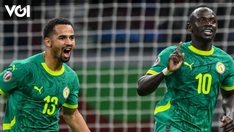 Sadio Mane Displaces Mohamed Salah, Takes Senegal to 2025 Africa Cup of Nations Final after Beating Egypt