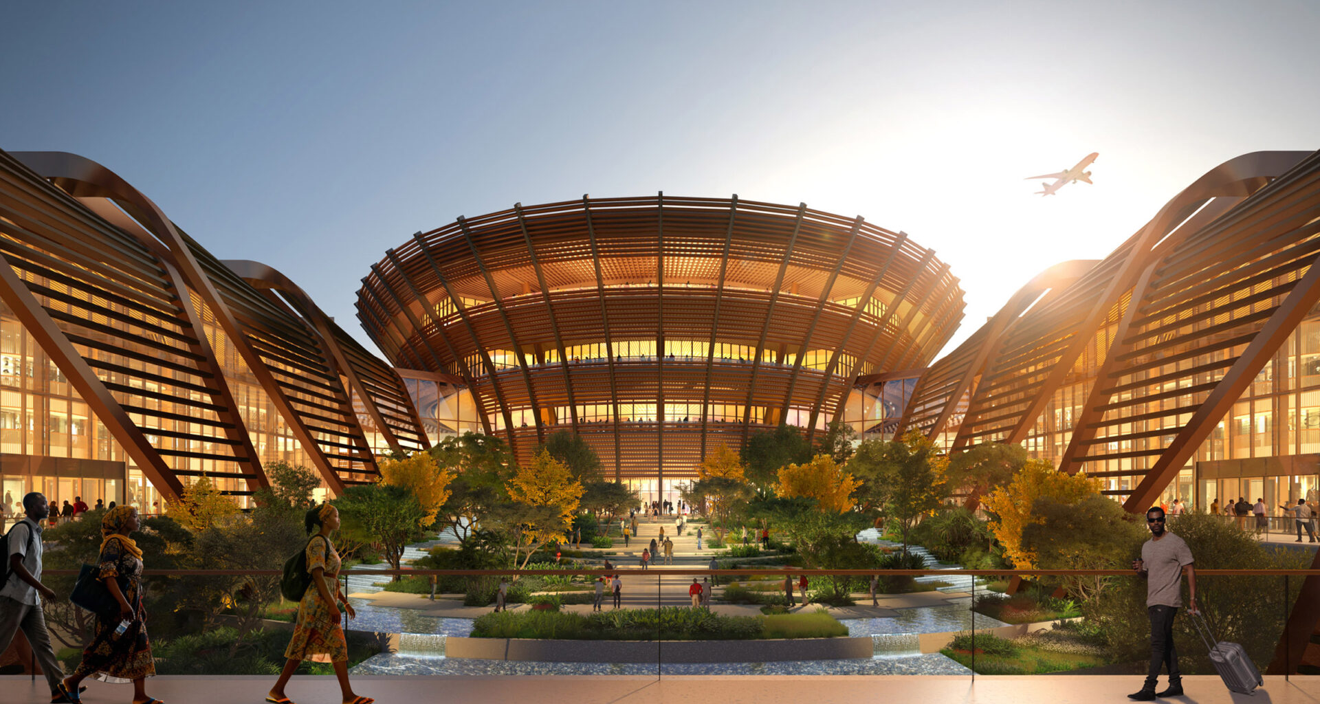 Bishoftu International Airport (BIA) by Zaha Hadid Architects