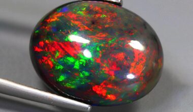 Villagers find a deposit of pure black opal in artisanal tunnels