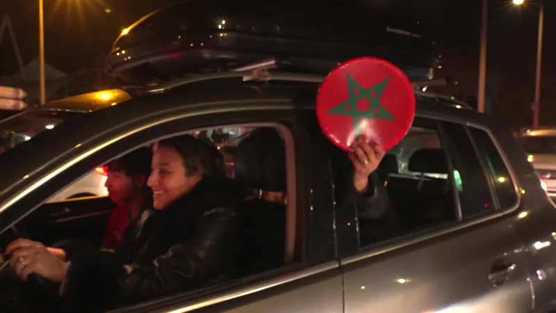 Des concerts de klaxon ont retenti dans les rues, le 14 janvier 2026, à Montpellier. 