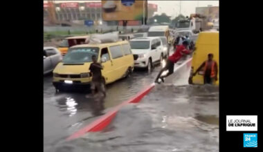 RD Congo : Kinshasa sous les eaux, les habitants excédés - Journal de l'Afrique