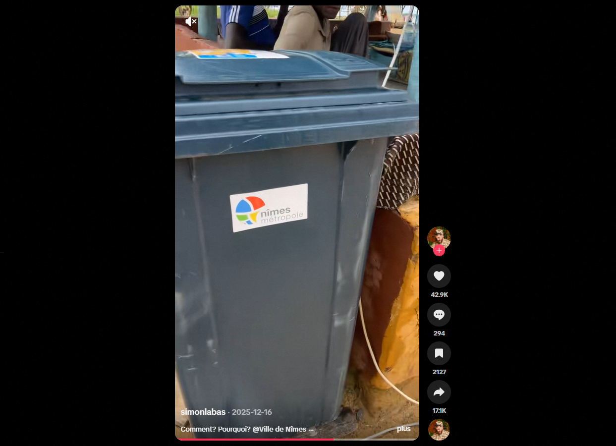 une poubelle de Nîmes découverte "sur une île paumée"… à l'autre bout du monde
