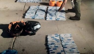 Alert border patrol sees soldiers find commercial explosives