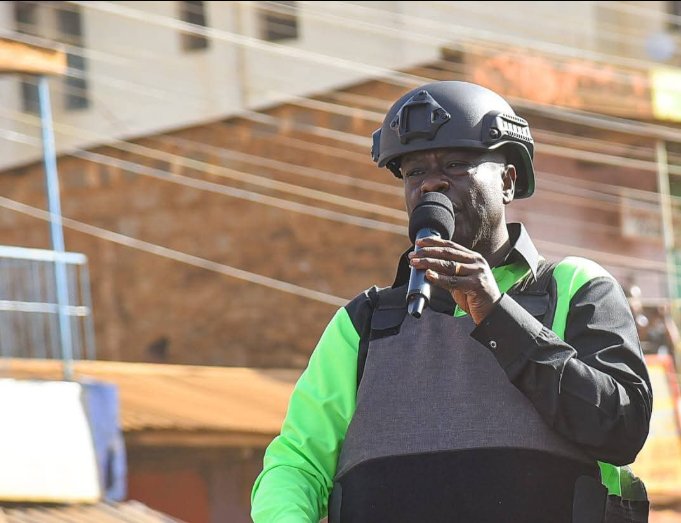 Methu, Gachagua convoy run into tear gas in Sagana