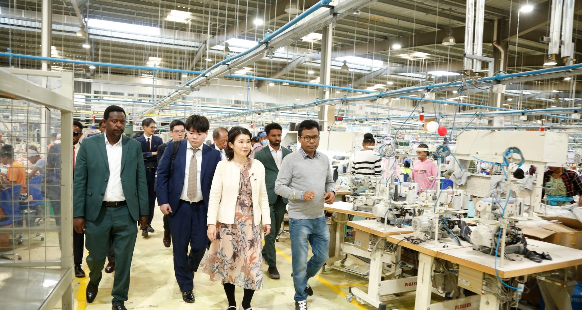 Japanese Delegation Explores Investment Opportunities at Ethiopia’s Bole Lemi Special Economic Zone - ENA English
