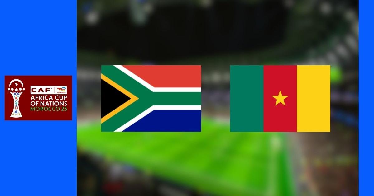 Afrique du Sud - Cameroun : Sur quelle chaîne et à quelle heure voir le match de la CAN en direct ?