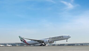 Emirates flight ek261