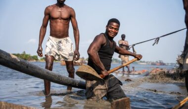 Africa's megacity of Lagos reshapes its coast by dredging and puts environment at risk