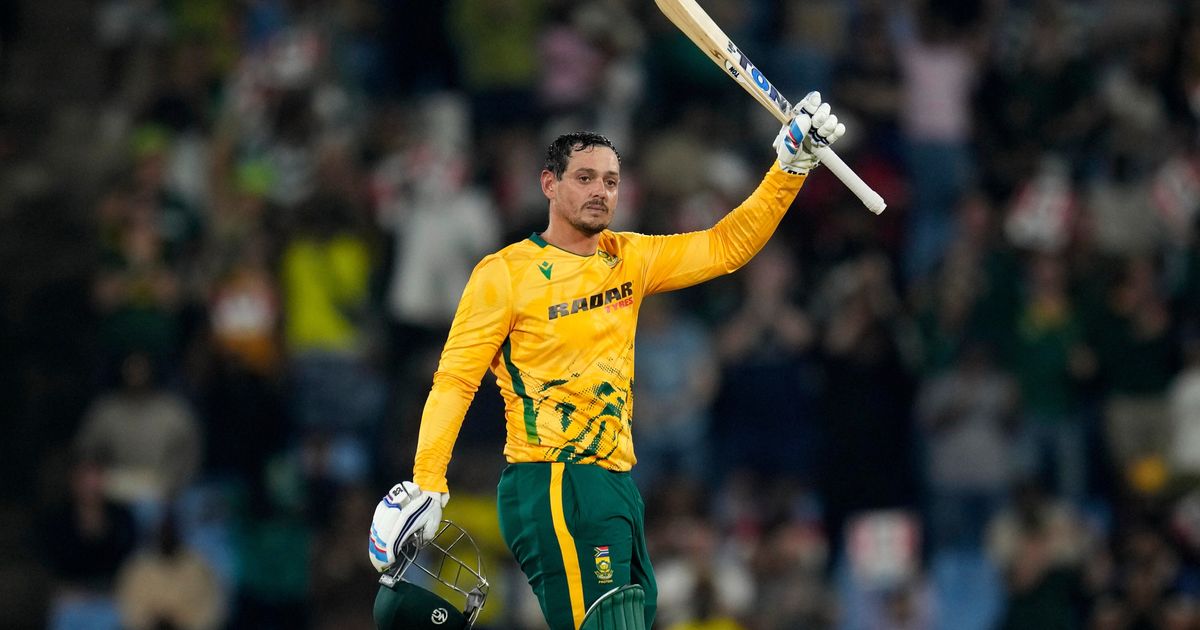 De Kock hundred in his 100th T20 leads South Africa to series win over West Indies :: WRAL.com