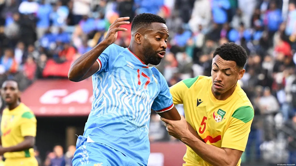 Cédric Bakambu compte 21 buts en 65 sélections avec les Léopards<span class="copyright">Sebastien Bozon/AFP</span>