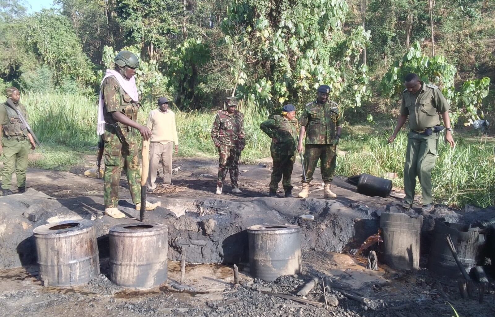 NACADA raid in Joska nets one arrest over suspected counterfeit alcohol