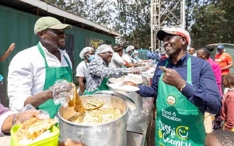 Kick out Ruto and Sakaja in 2027, Gachagua tells city residents