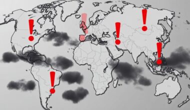 Global travel alerts