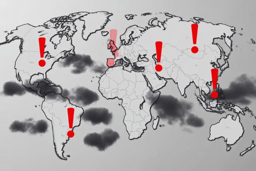 Global travel alerts