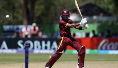 West Indies U19s suffer heavy defeat against Afghanistan in Namibia