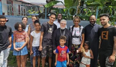 Metropolitan George of Guinea celebrates first Divine Liturgy in Mauritius as Patriarchal Exarch