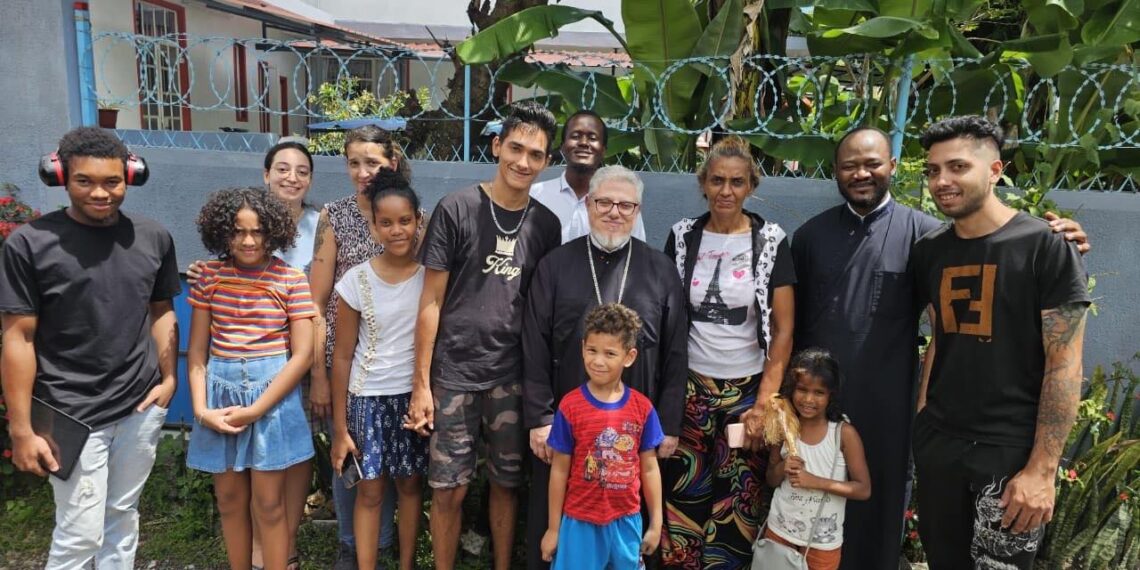 Metropolitan George of Guinea celebrates first Divine Liturgy in Mauritius as Patriarchal Exarch