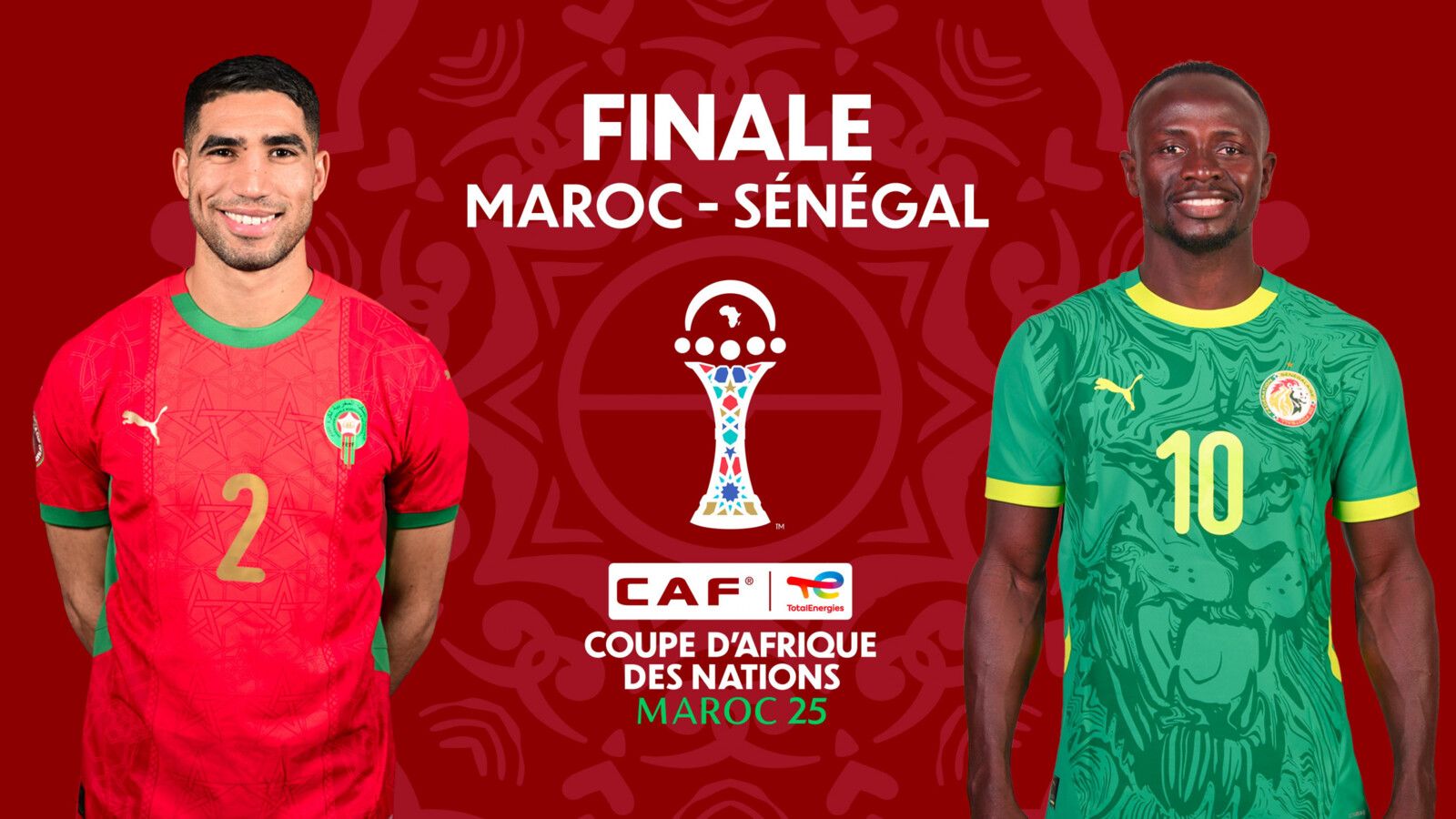 Maroc - Sénégal à suivre en direct ce dimanche soir sur m6.
