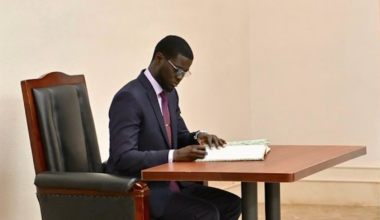 Bassirou Diomaye Faye signature