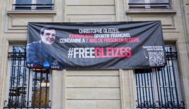 une soirée organisée au Bataclan en soutien au journaliste Christophe Gleizes, emprisonné en Algérie