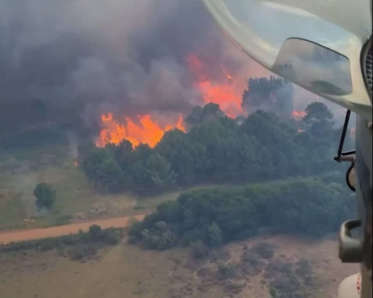 Wildfires Tear Through South Africa's Franschhoek Valley; Chopper, Aircraft Deployed | TOI Shorts