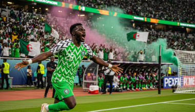 Match Nigeria vs Algérie lors de la CAN 2025